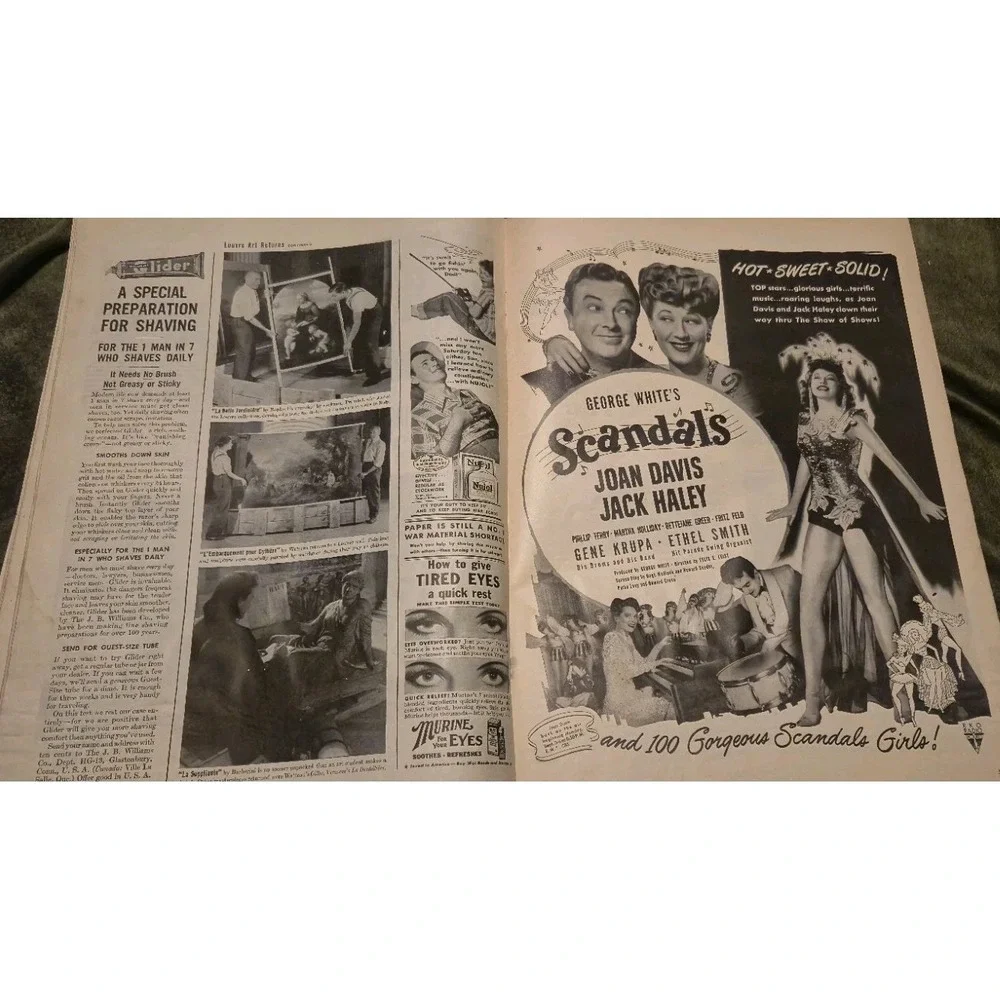 Vintage LIFE Magazines Lot of 3 1945 w/ Protective Sleeves & Life Boards WWII